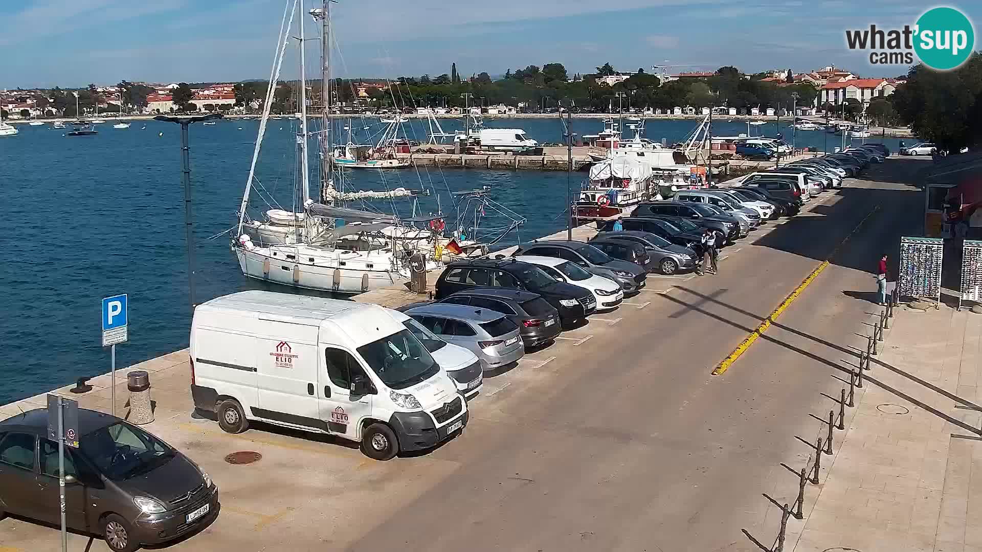 Trg Svobode – Kamera v živo Umag