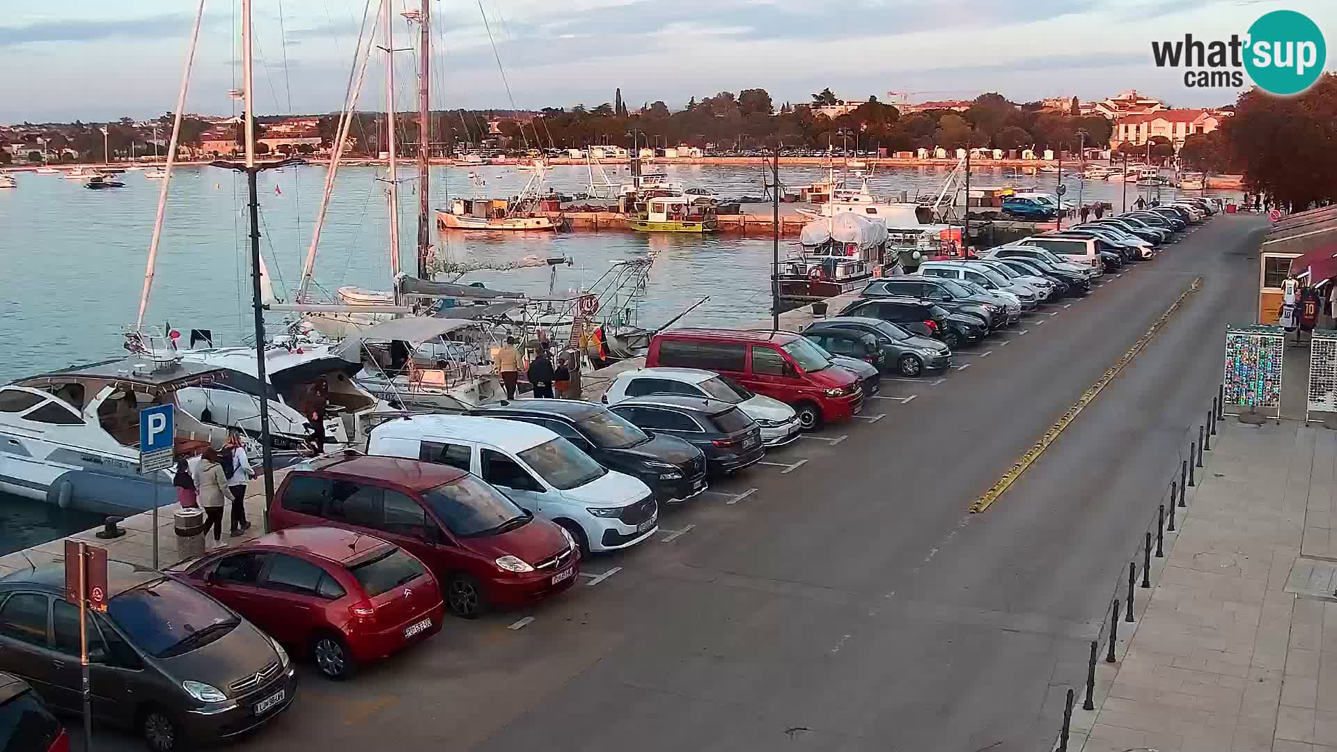 Trg Svobode – Kamera v živo Umag