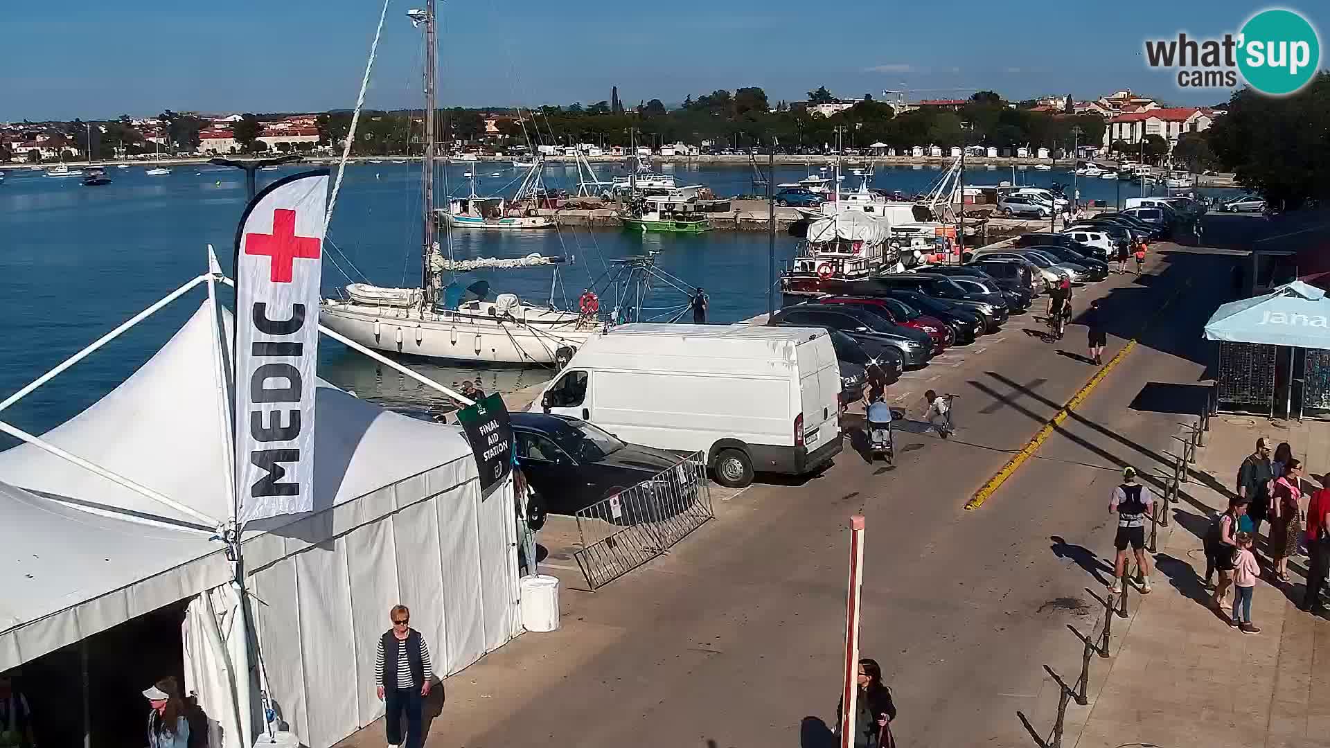 Hauptplatz Umag webcam