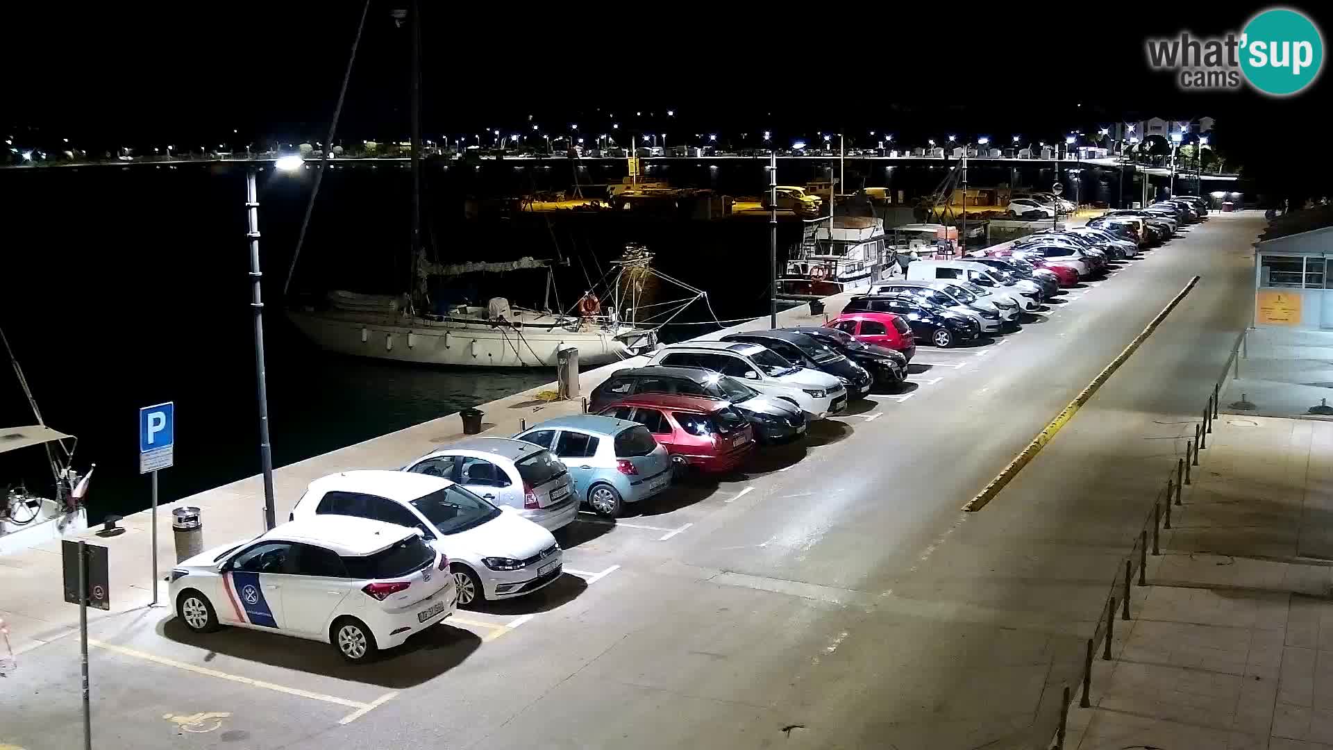 Piazza principale Umago Live Webcam