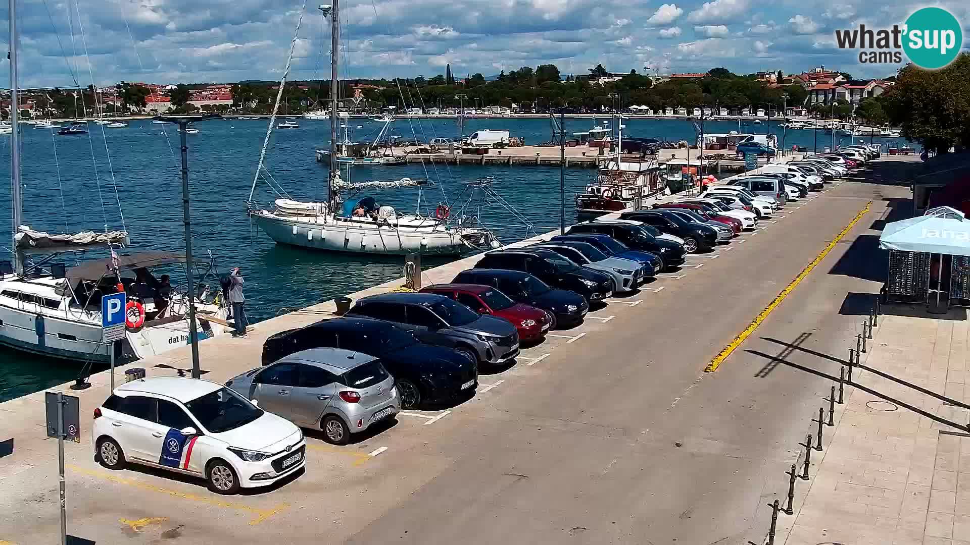 Trg Svobode – Kamera v živo Umag