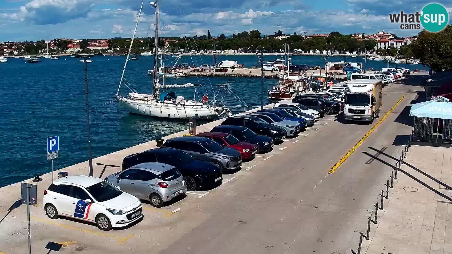 Trg Svobode – Kamera u živo Umag