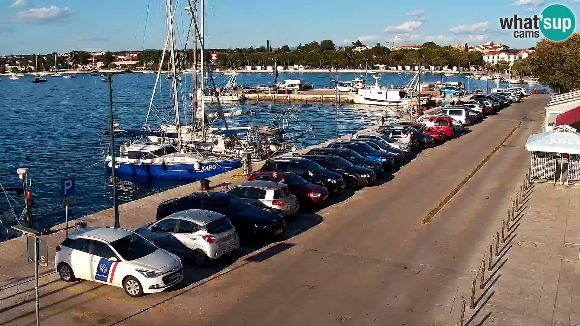 Trg Svobode – Kamera v živo Umag