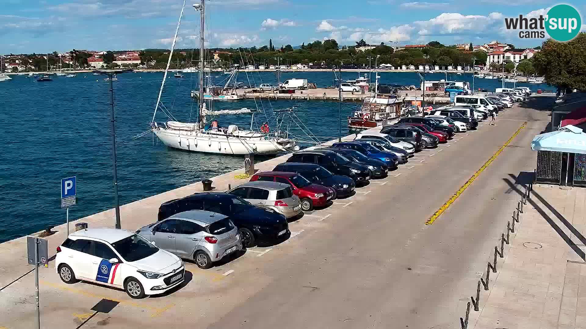 Piazza principale Umago Live Webcam