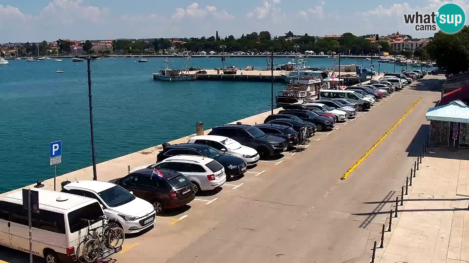 Trg Svobode – Kamera v živo Umag