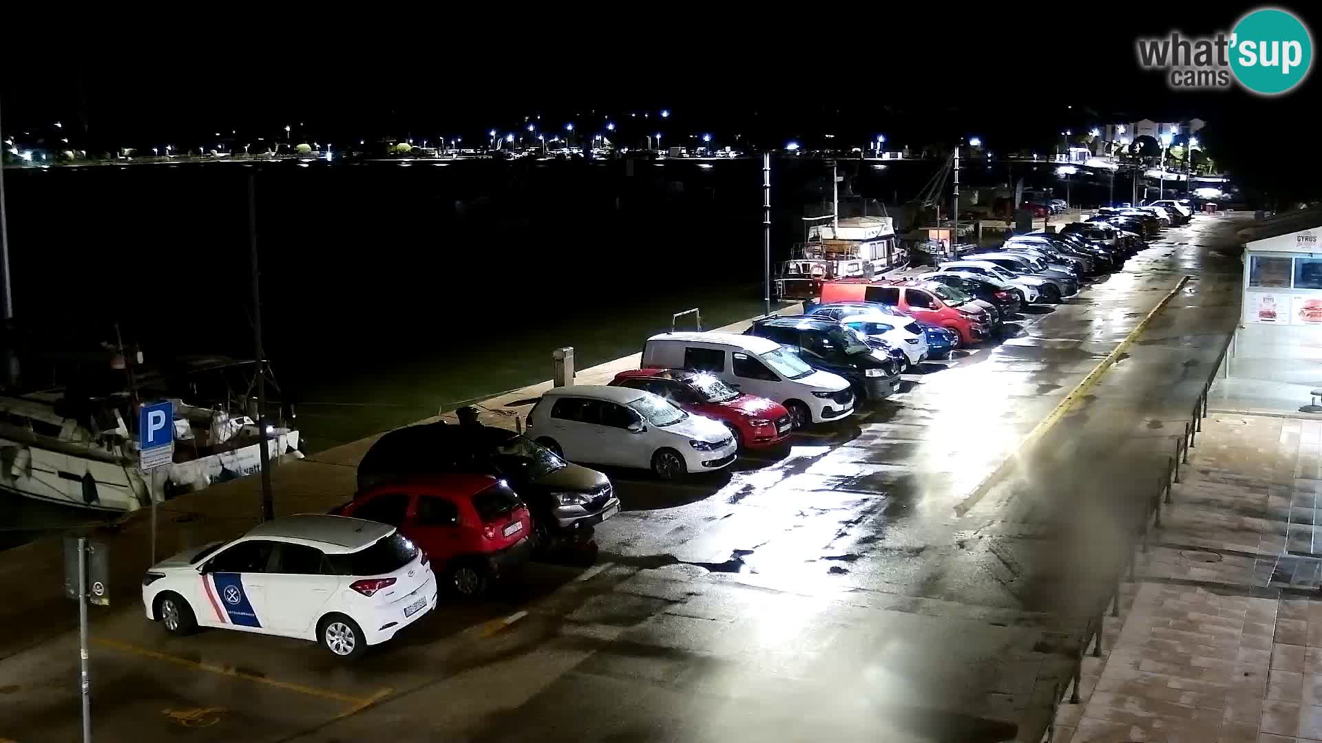 Piazza principale Umago Live Webcam