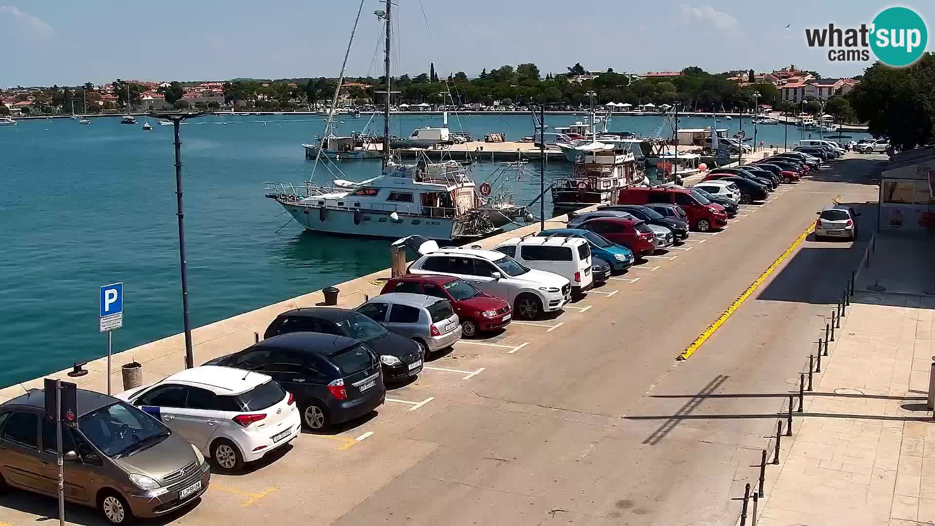 Webcam live Umag – Hafen