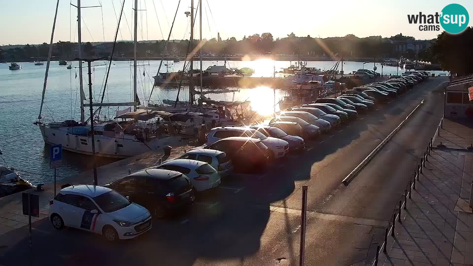 Webcam live Umago – porto