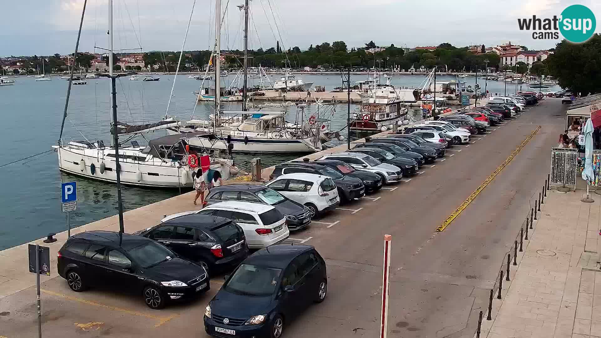 Trg Svobode – Kamera u živo Umag