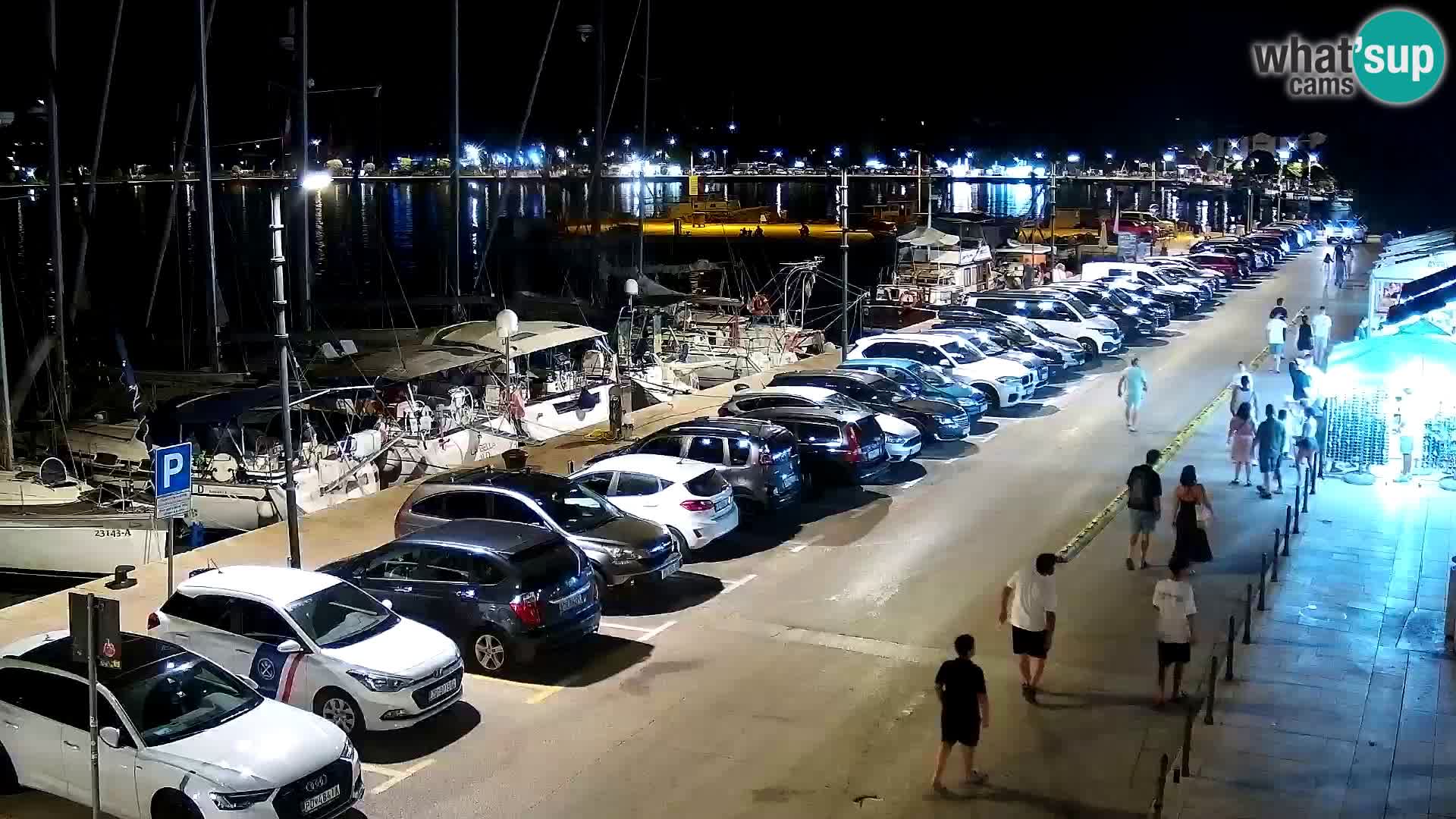 Piazza principale Umago Live Webcam