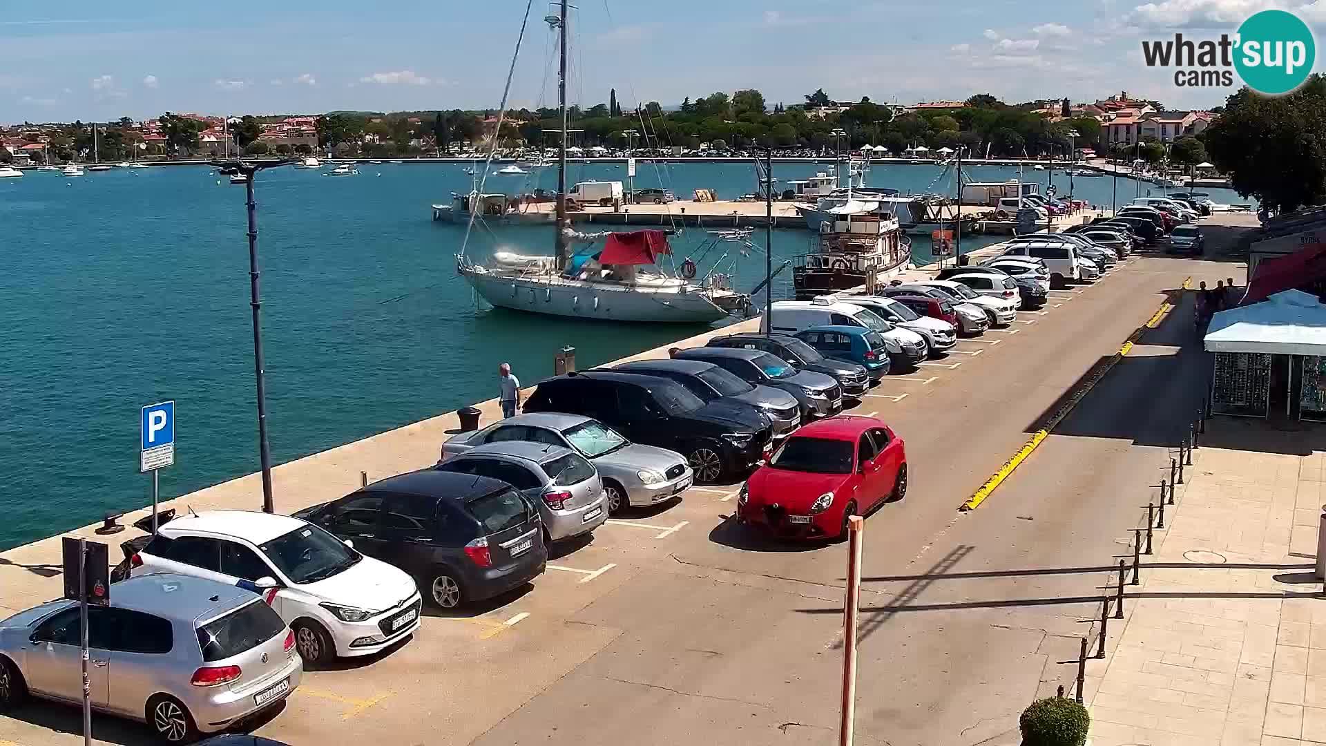 LIVE Webcam Umag – Main Square