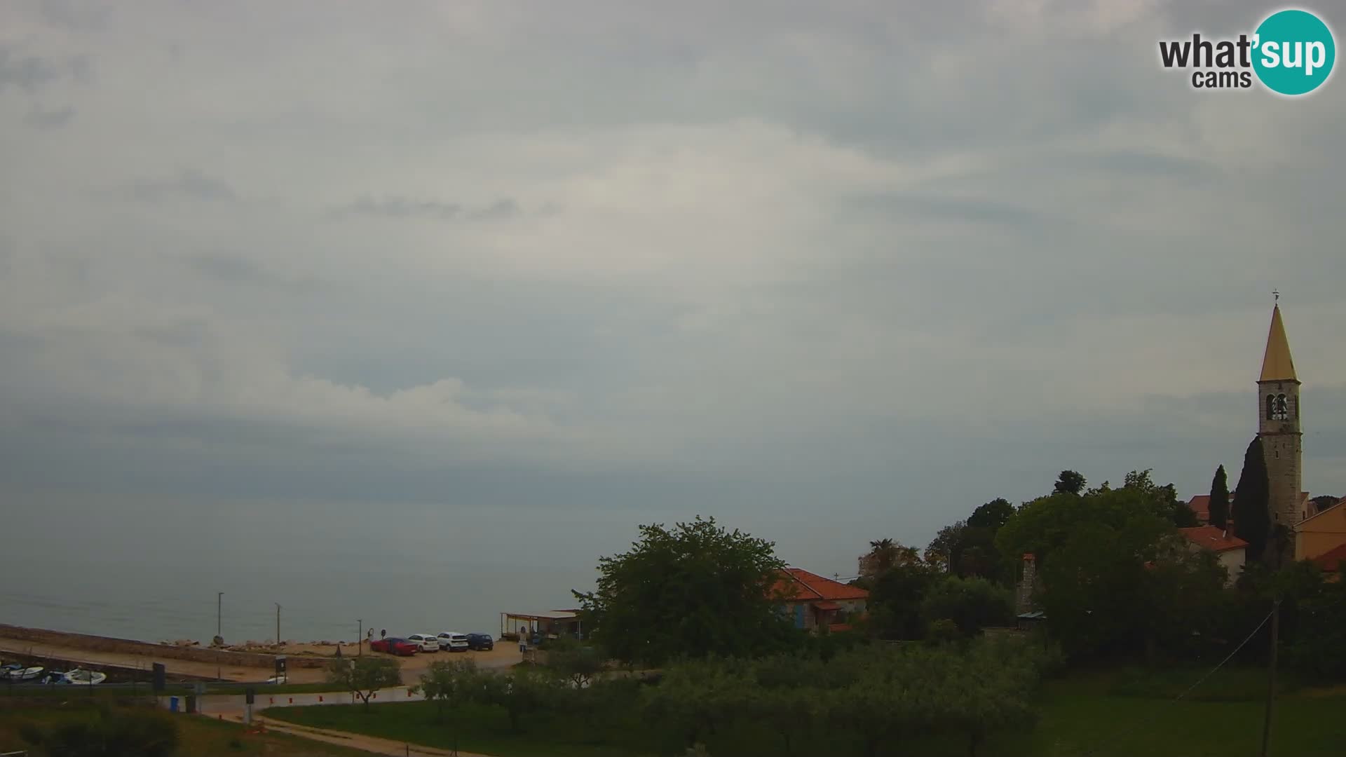 Umag spletna kamera Lovrečica – Istra – Hrvaška