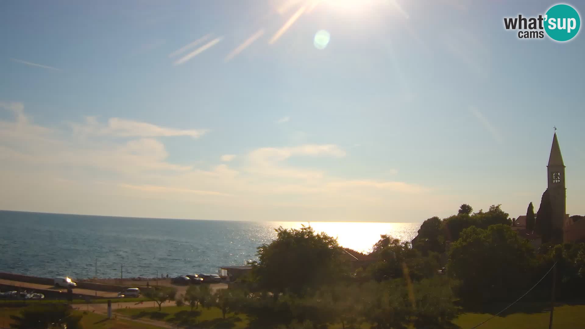 Umag Cámara web en vivo Lovrečica / San Lorenzo – Istria – Croacia