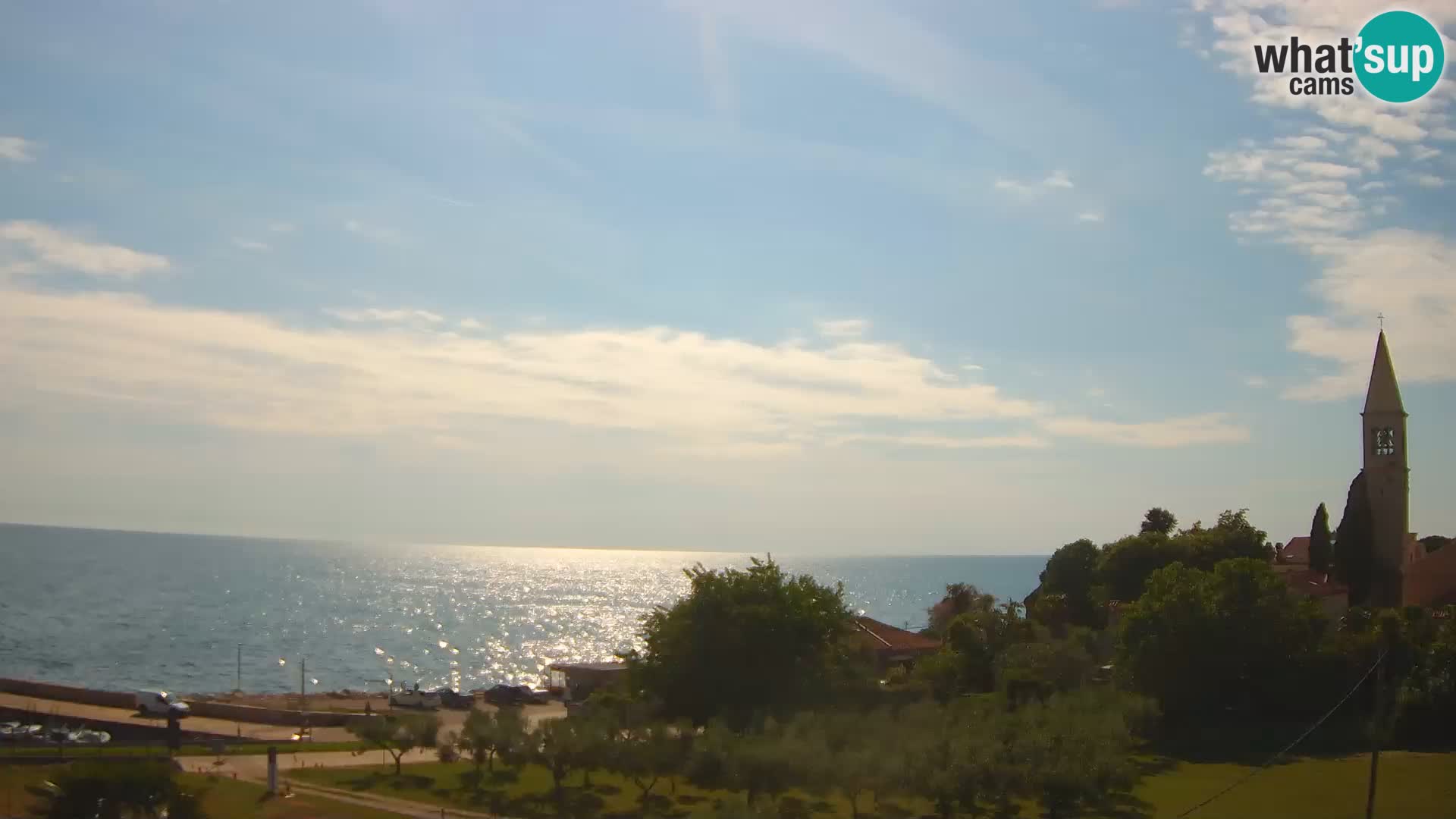 Umag Cámara web en vivo Lovrečica / San Lorenzo – Istria – Croacia