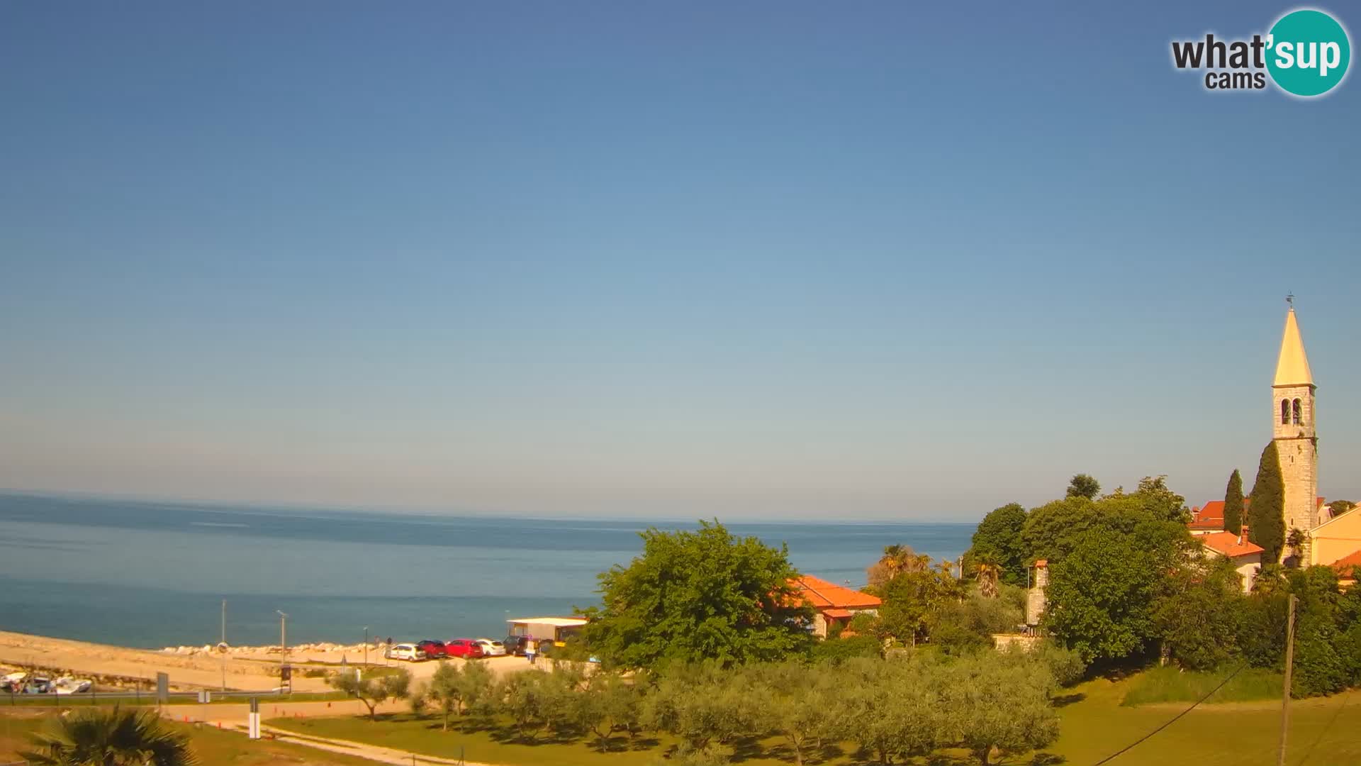 Umag Live Webcam Lovrečica / San Lorenzo – Istrien – Kroatien