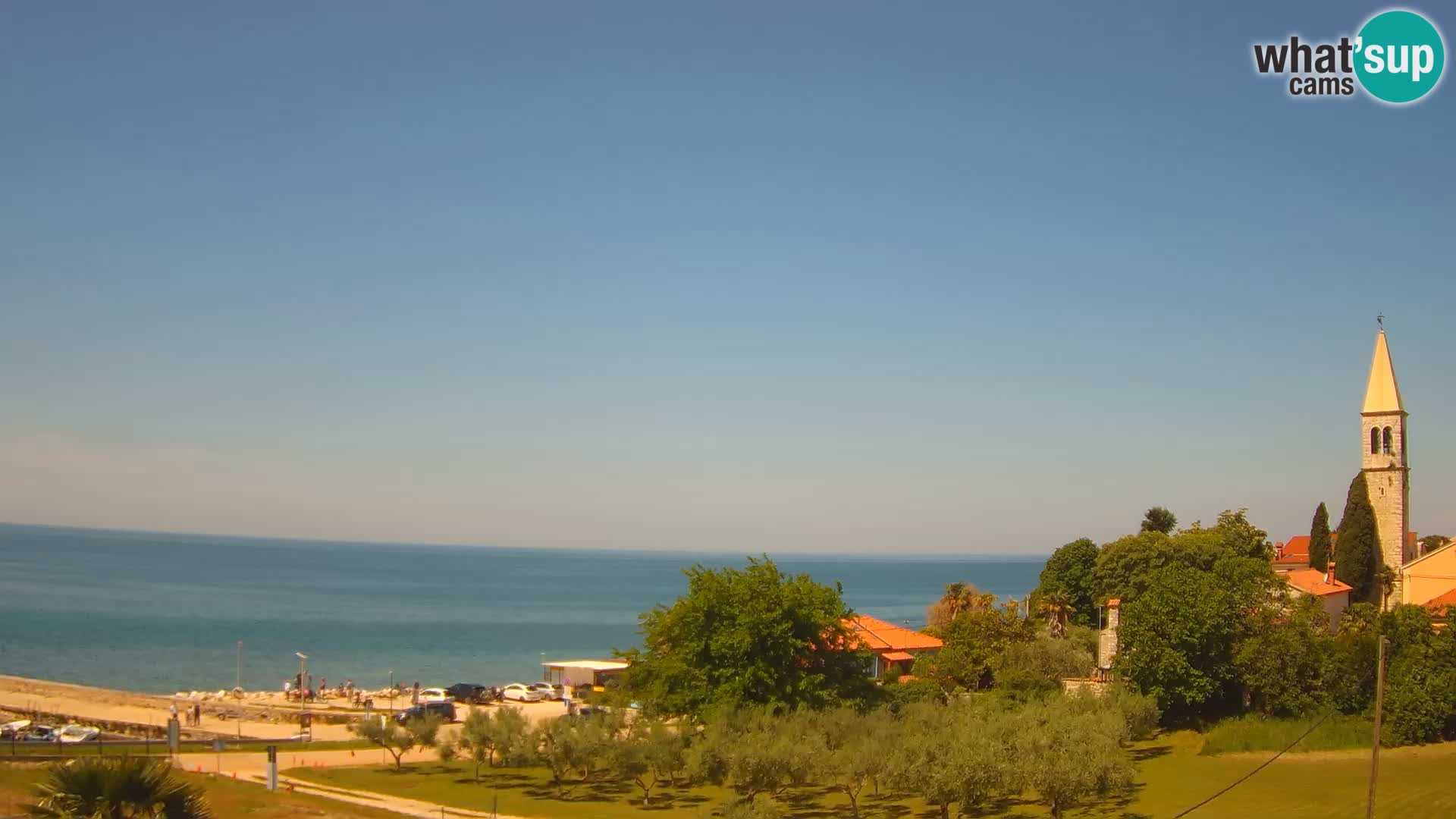 Umag Live webcam Lovrečica / San Lorenzo – Istria – Croatia