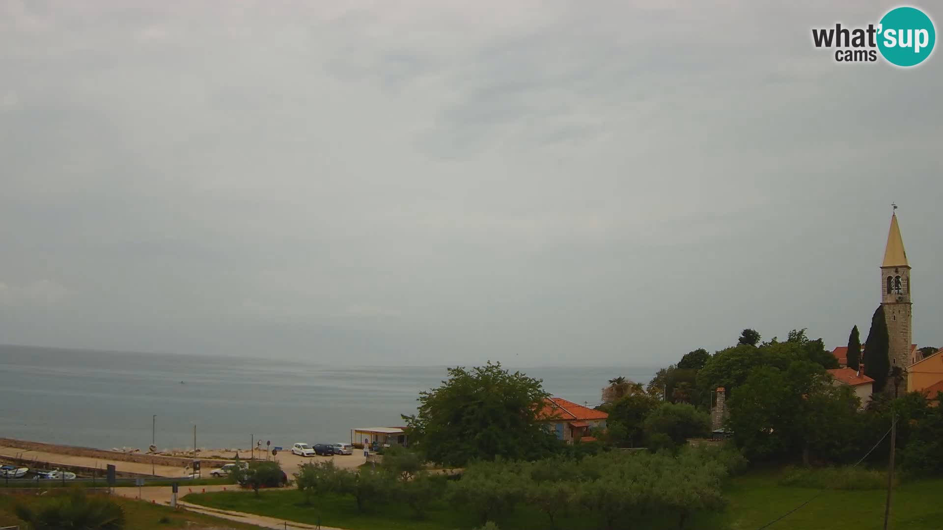 Umag Webcam uživo Lovrečica / San Lorenzo – Istra – Hrvatska