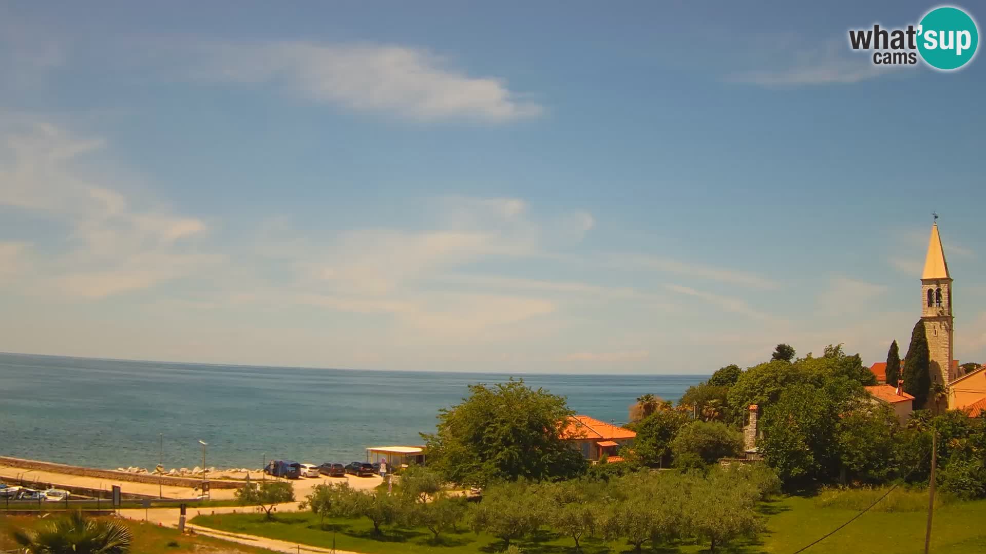 Umag Live webcam Lovrečica / San Lorenzo – Istria – Croatia