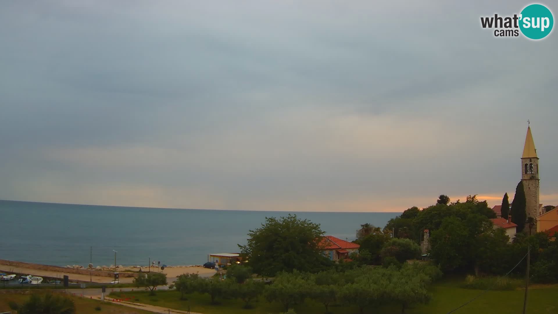 Umag spletna kamera Lovrečica – Istra – Hrvaška