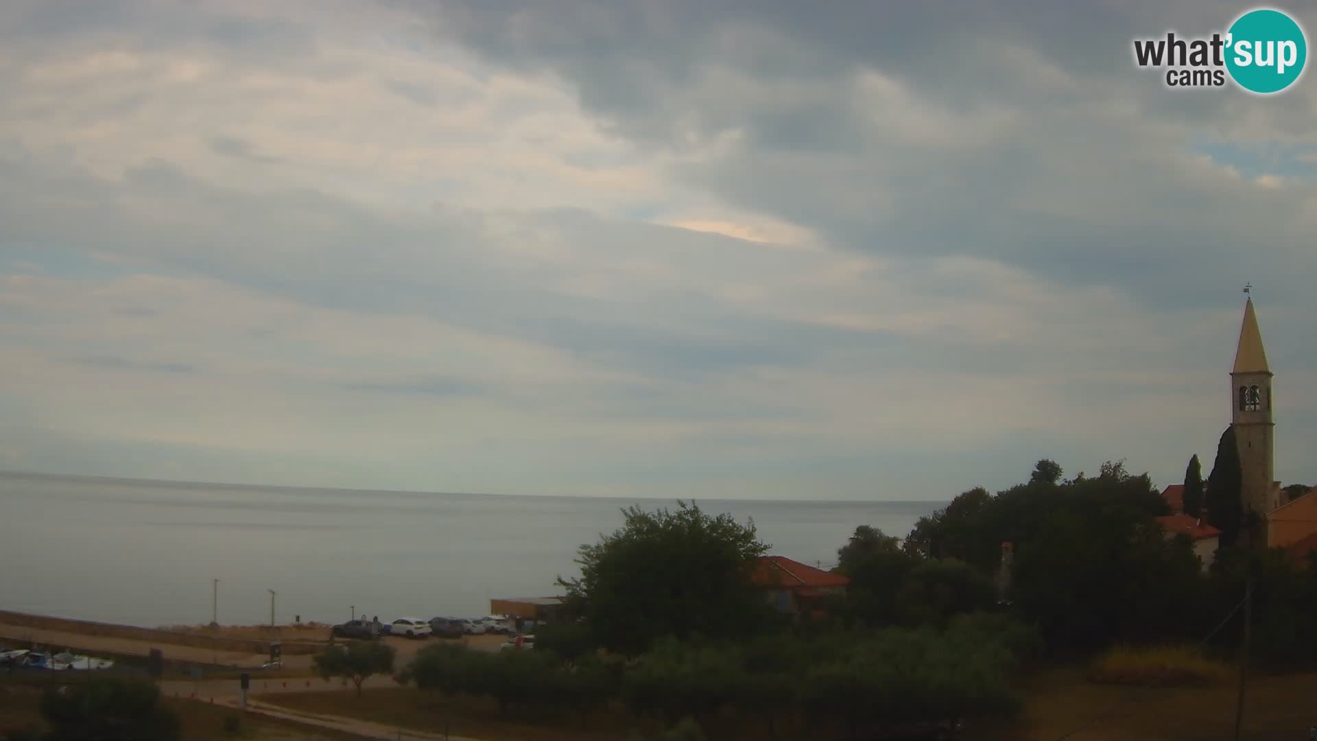 Umag Webcam en direct Lovrečica / San Lorenzo – Istrie – Croatie