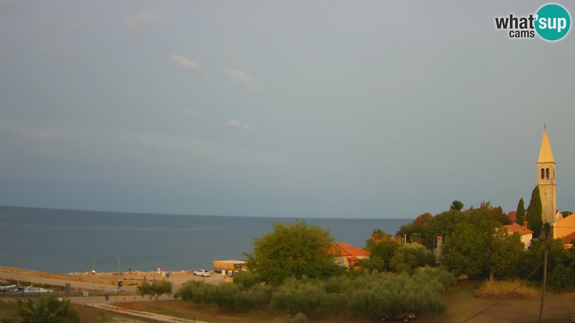 Umag Webcam uživo Lovrečica / San Lorenzo – Istra – Hrvatska