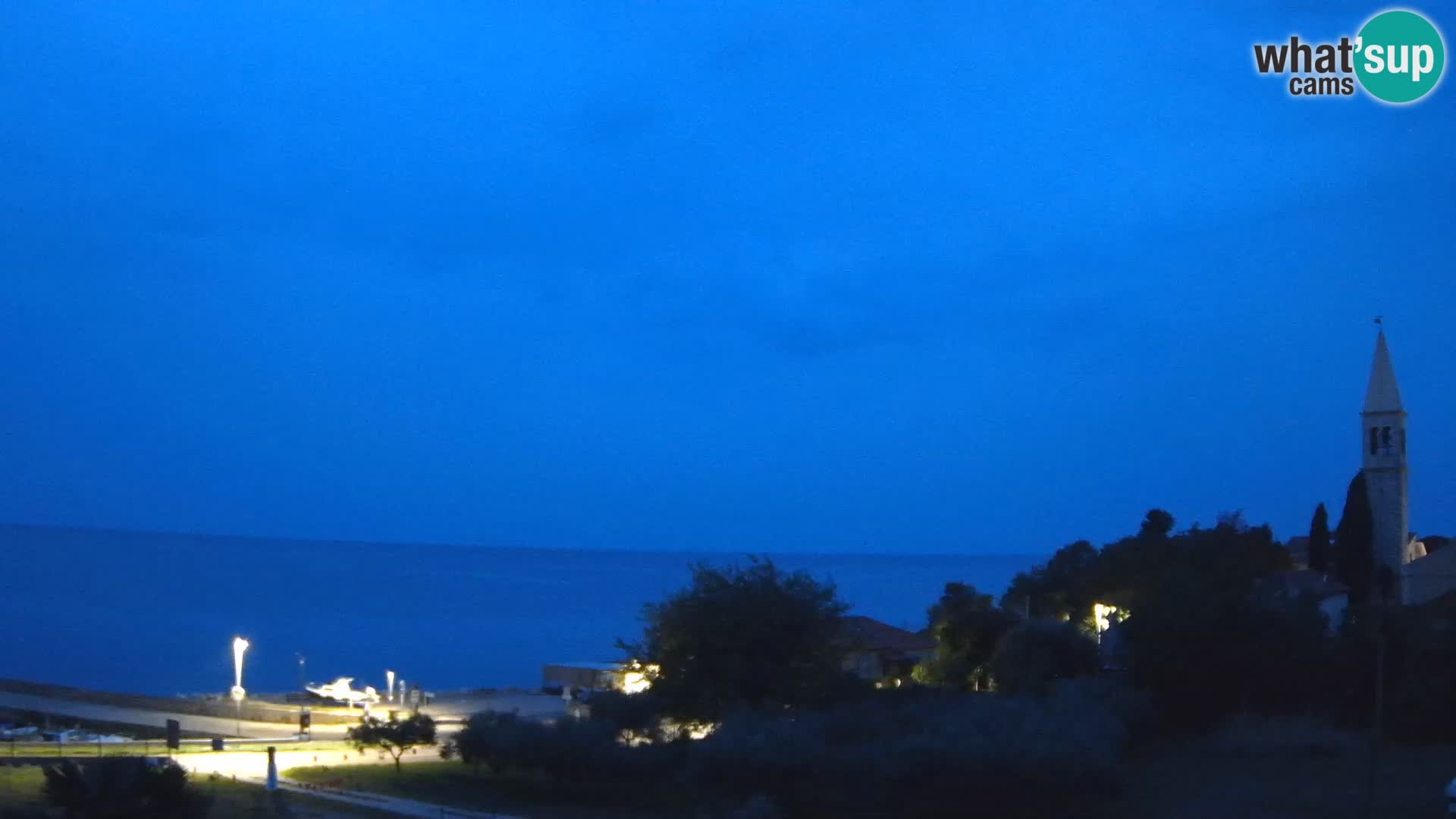 Umag Webcam uživo Lovrečica / San Lorenzo – Istra – Hrvatska