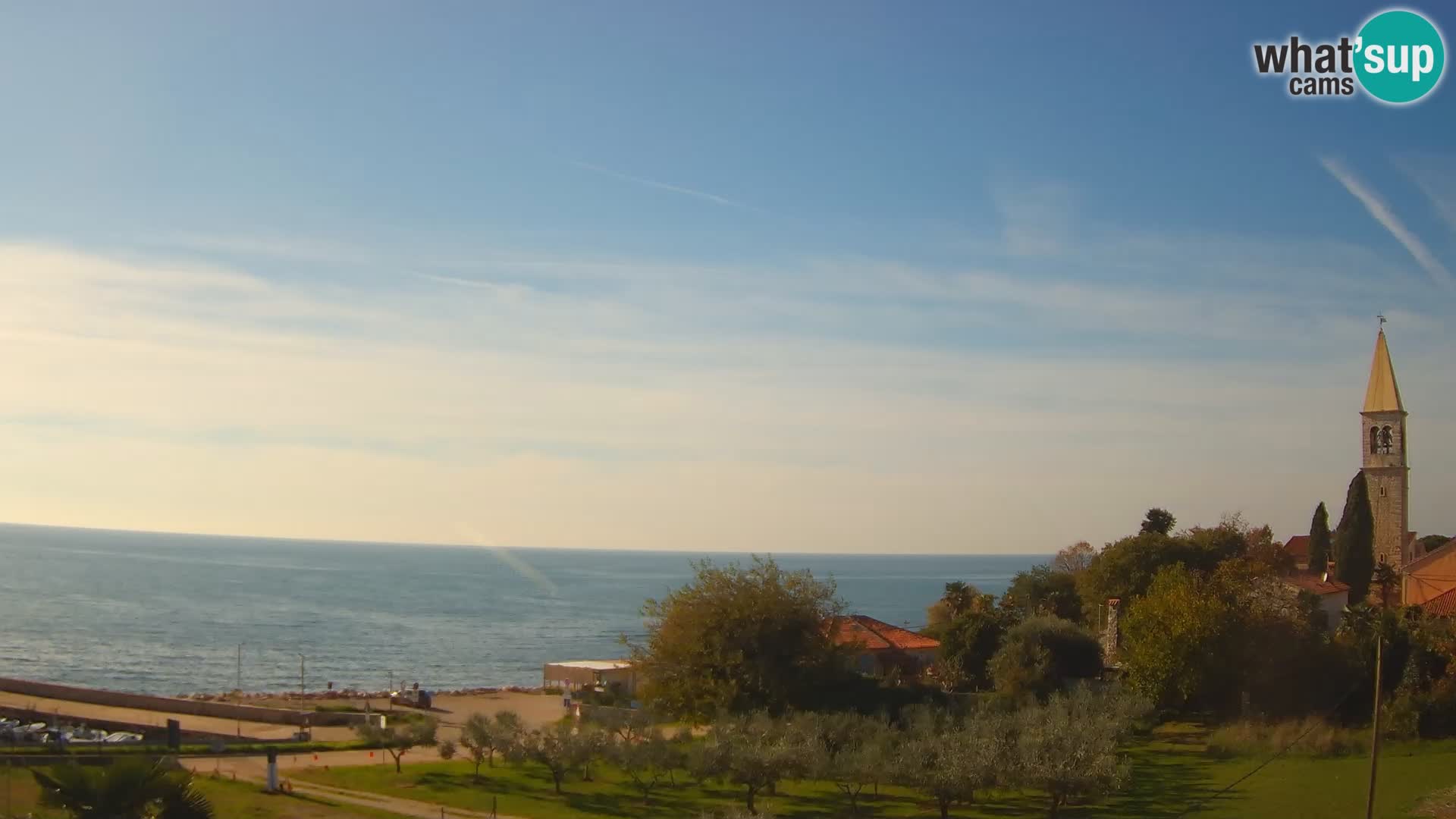 Umag Cámara web en vivo Lovrečica / San Lorenzo – Istria – Croacia