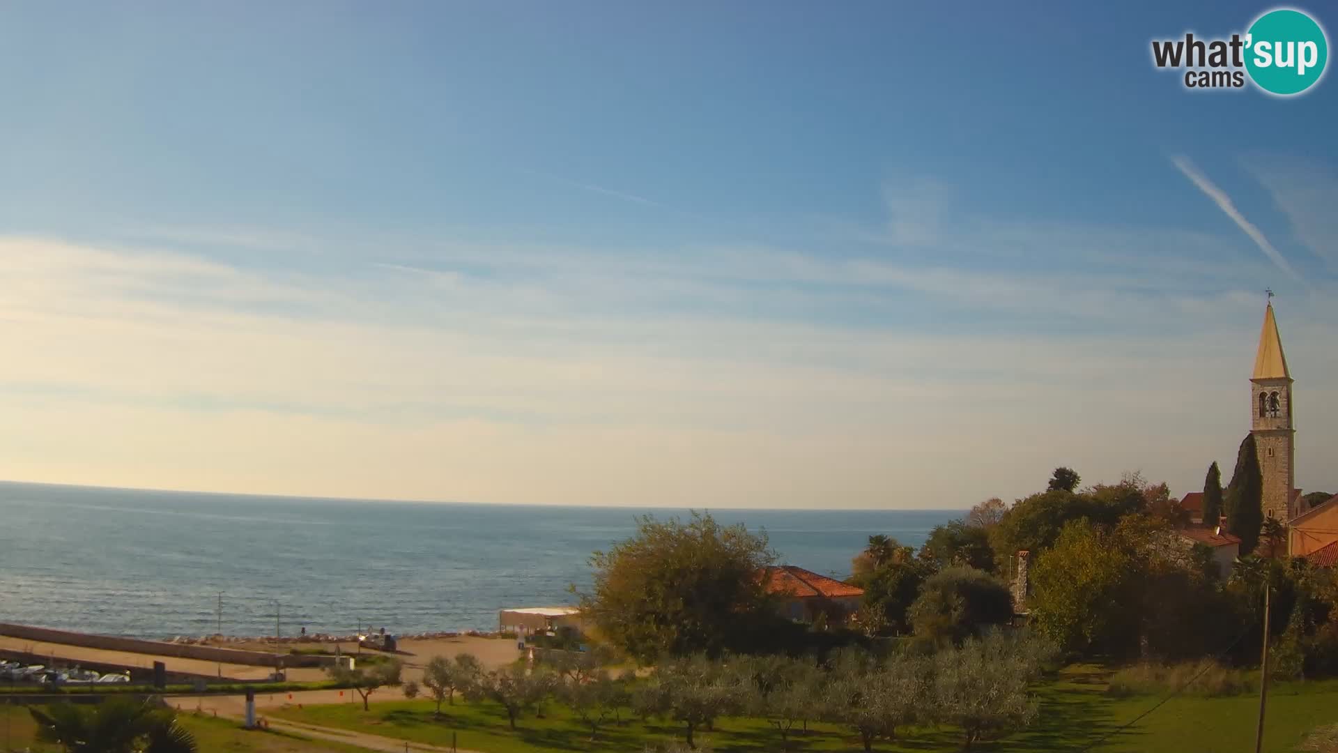 Umag Live Webcam Lovrečica / San Lorenzo – Istrien – Kroatien