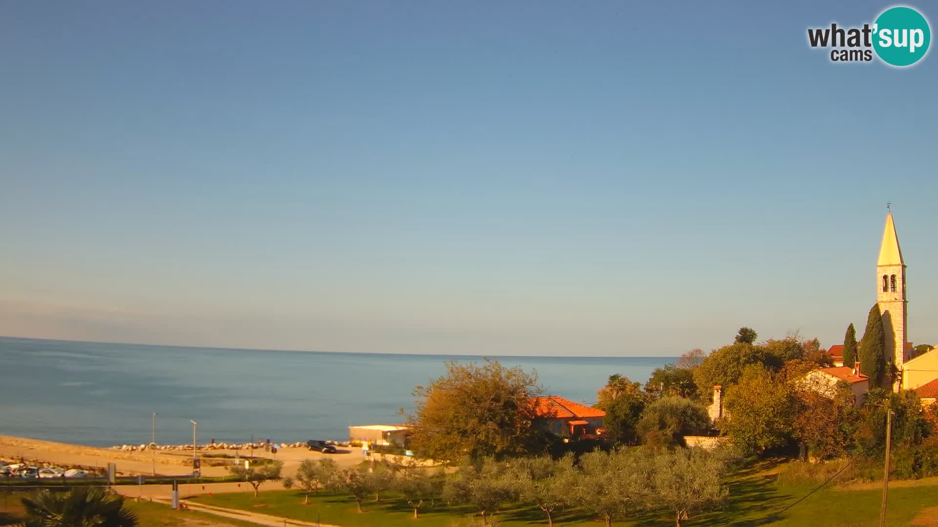 Umago Live webcam Lovrečica / San Lorenzo – Istria – Croazia