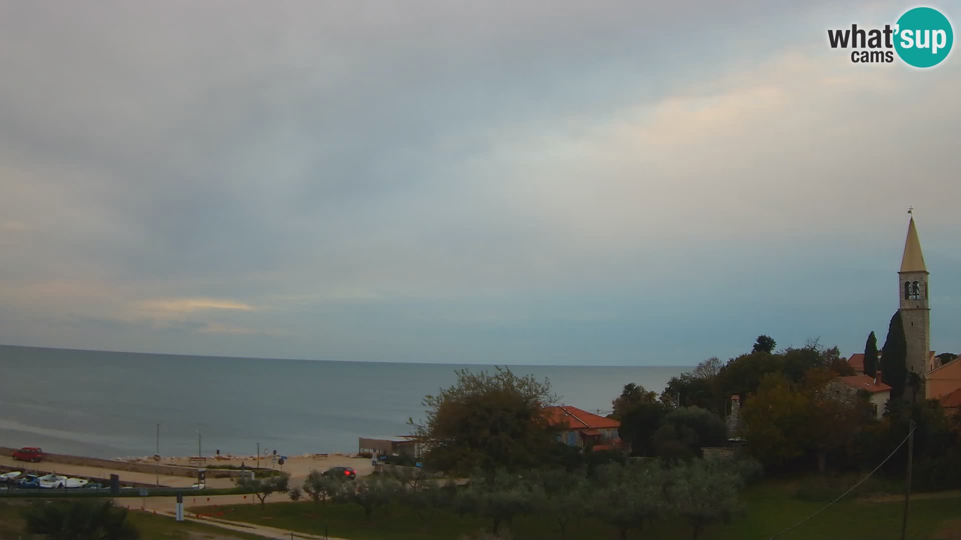 Umag Webcam uživo Lovrečica / San Lorenzo – Istra – Hrvatska