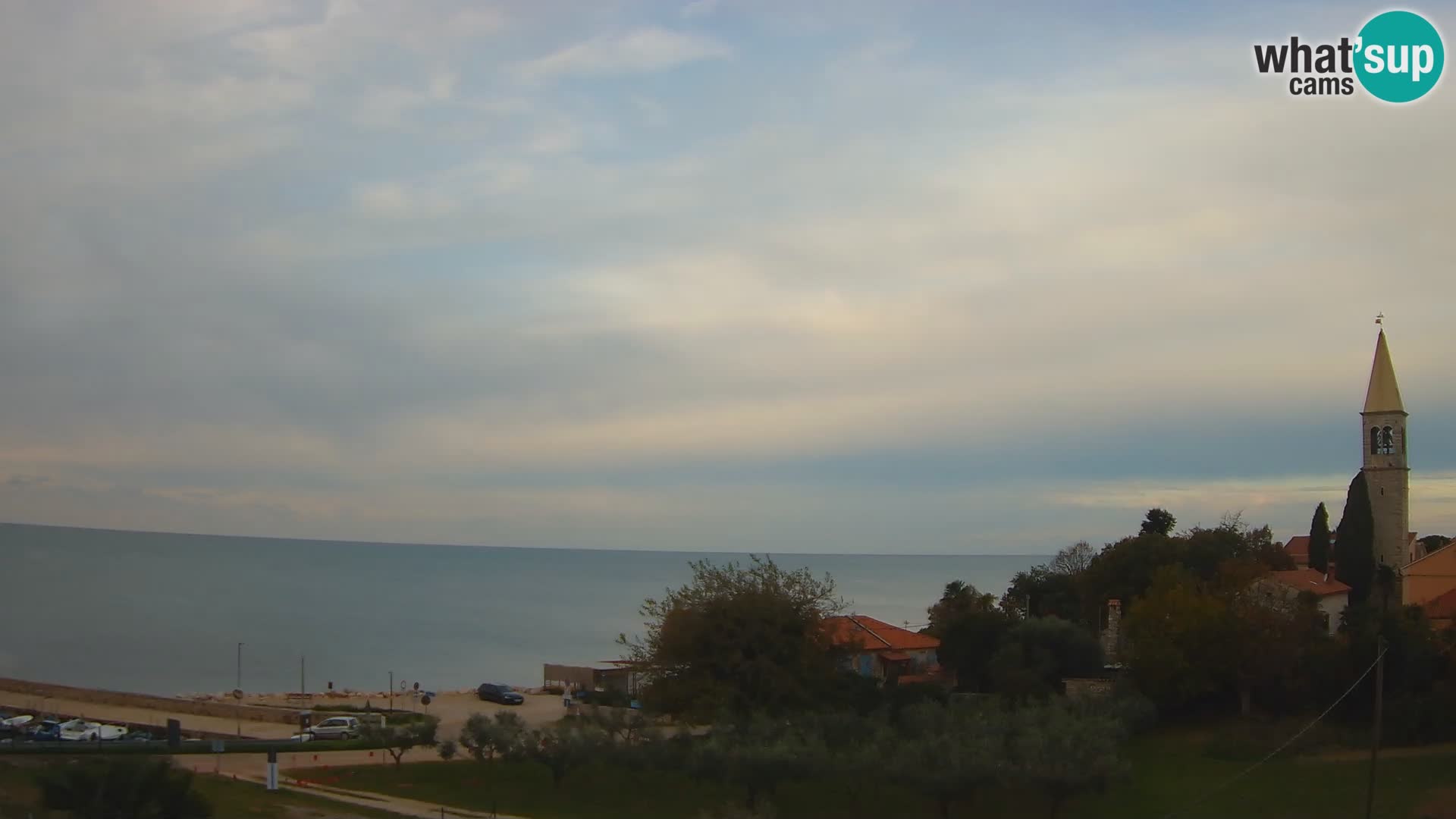 Umag Webcam uživo Lovrečica / San Lorenzo – Istra – Hrvatska