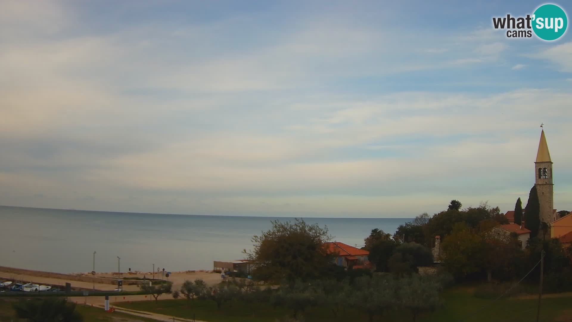 Umag Cámara web en vivo Lovrečica / San Lorenzo – Istria – Croacia