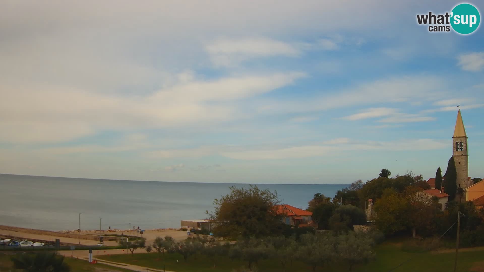 Umago Live webcam Lovrečica / San Lorenzo – Istria – Croazia