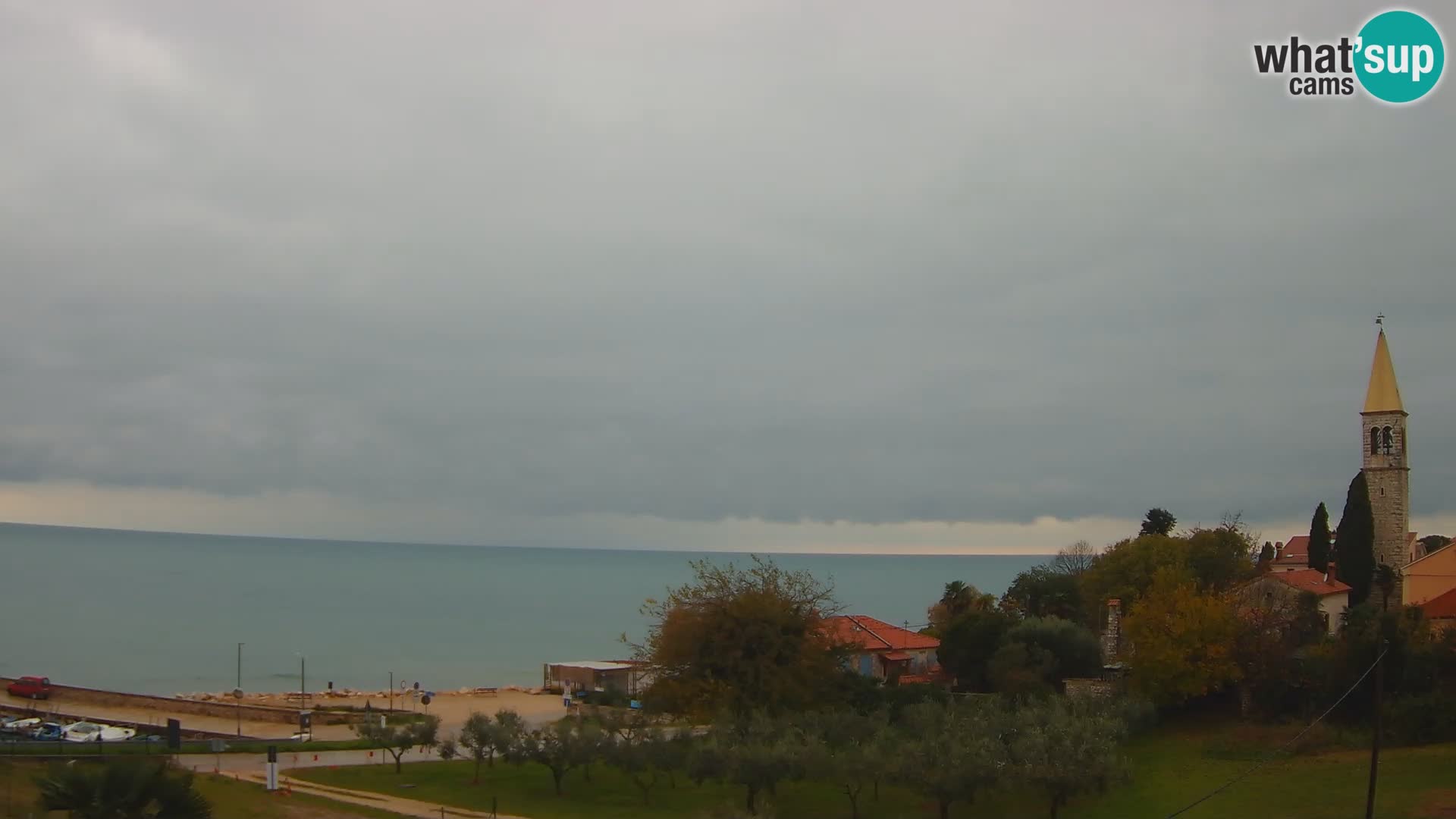 Umag Webcam uživo Lovrečica / San Lorenzo – Istra – Hrvatska