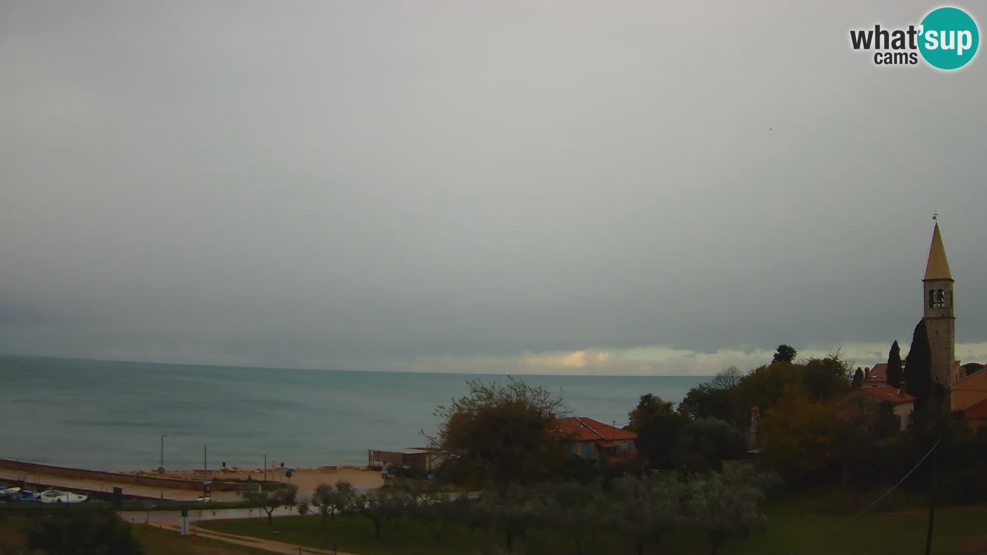 Umag Webcam uživo Lovrečica / San Lorenzo – Istra – Hrvatska