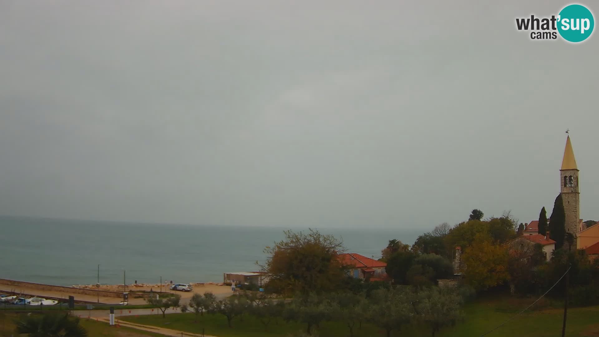 Umag Webcam uživo Lovrečica / San Lorenzo – Istra – Hrvatska