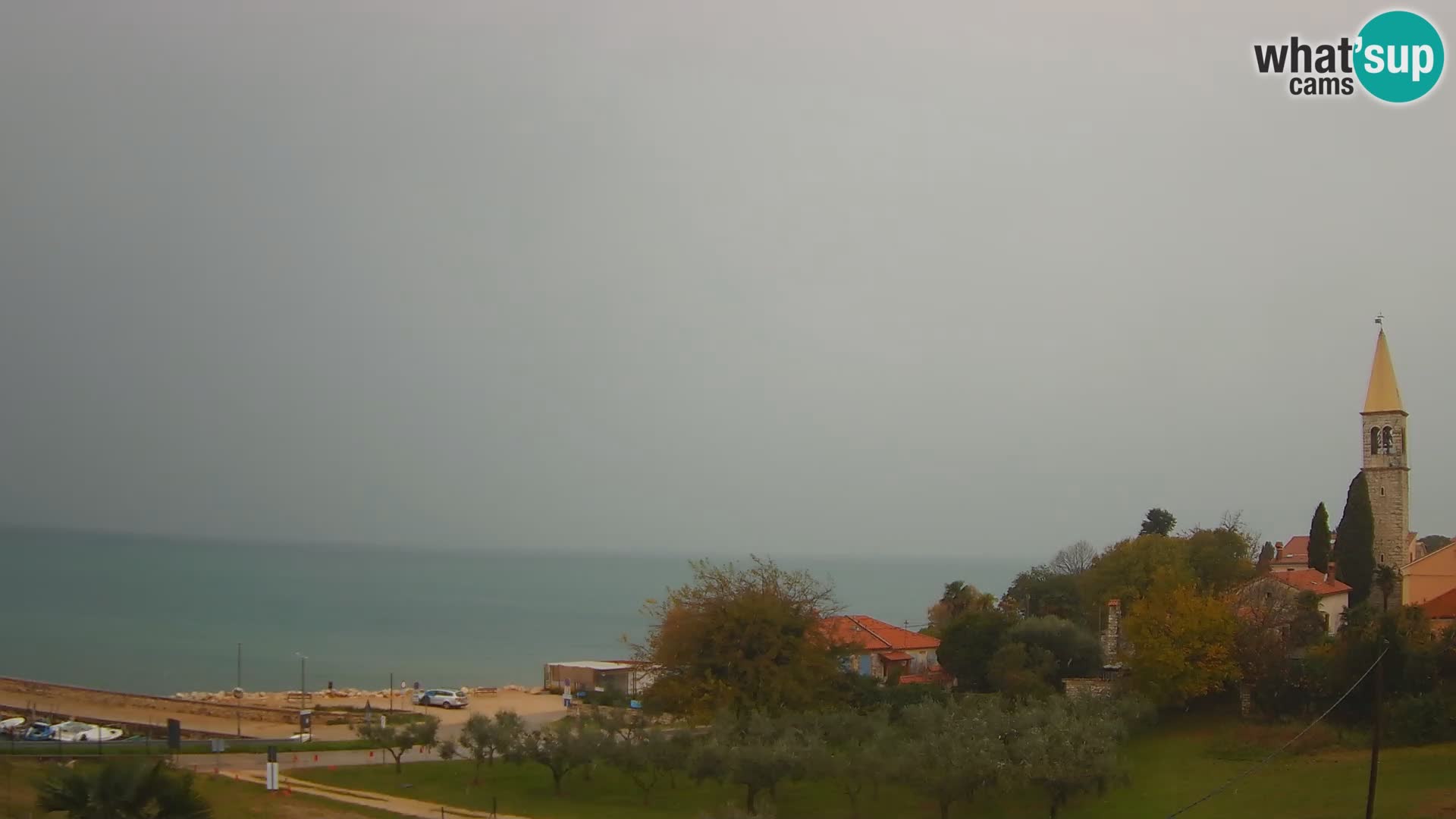 Umag Webcam uživo Lovrečica / San Lorenzo – Istra – Hrvatska