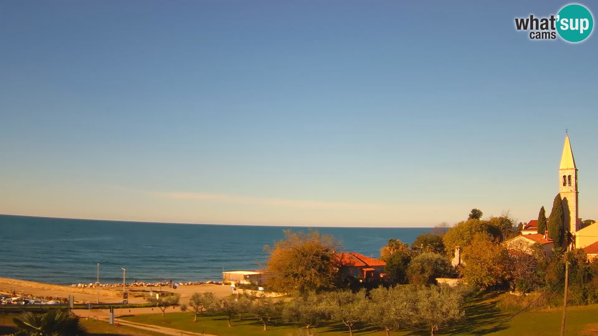 Umag Live Webcam Lovrečica / San Lorenzo – Istrien – Kroatien