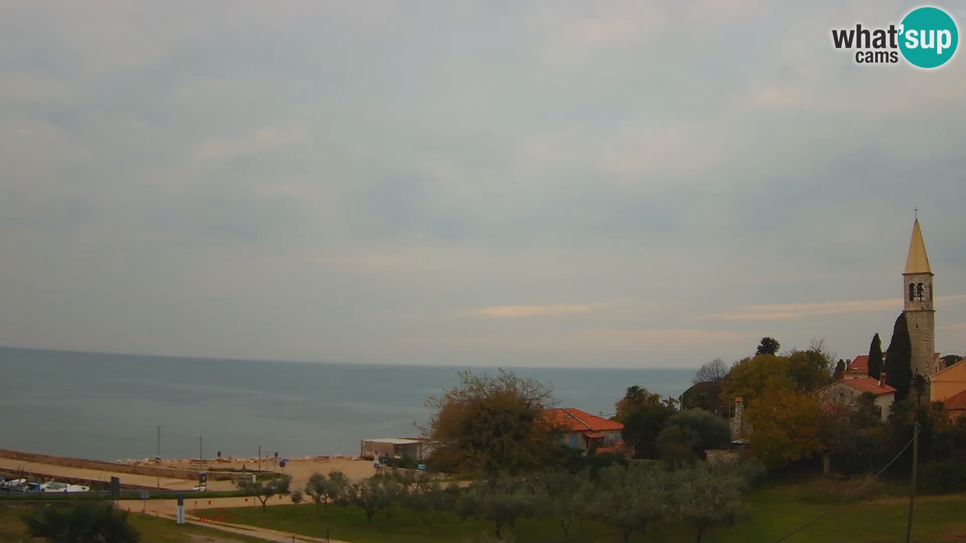 Umag spletna kamera Lovrečica – Istra – Hrvaška