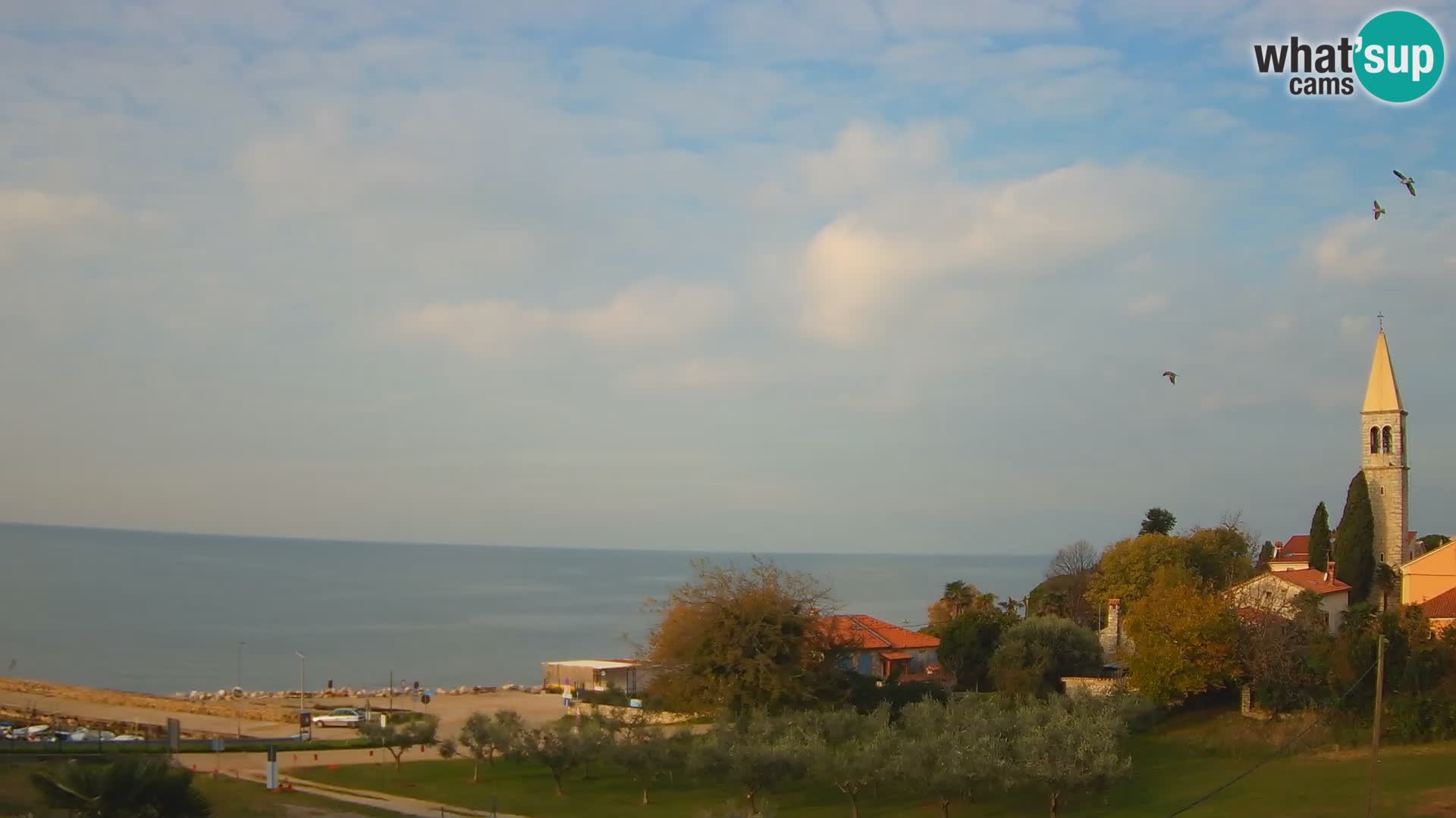 Umago Live webcam Lovrečica / San Lorenzo – Istria – Croazia