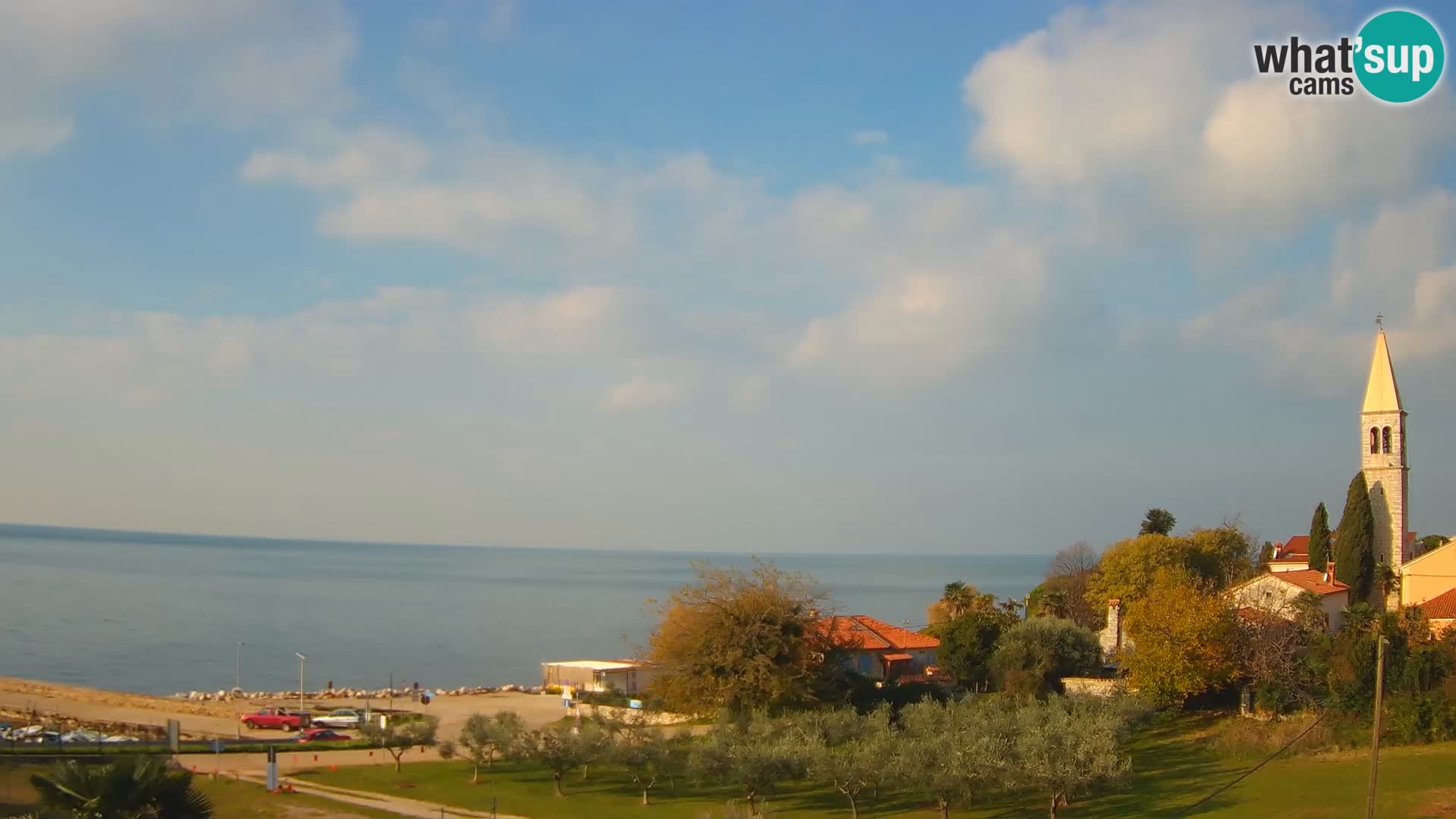 Umag Live Webcam Lovrečica / San Lorenzo – Istrien – Kroatien