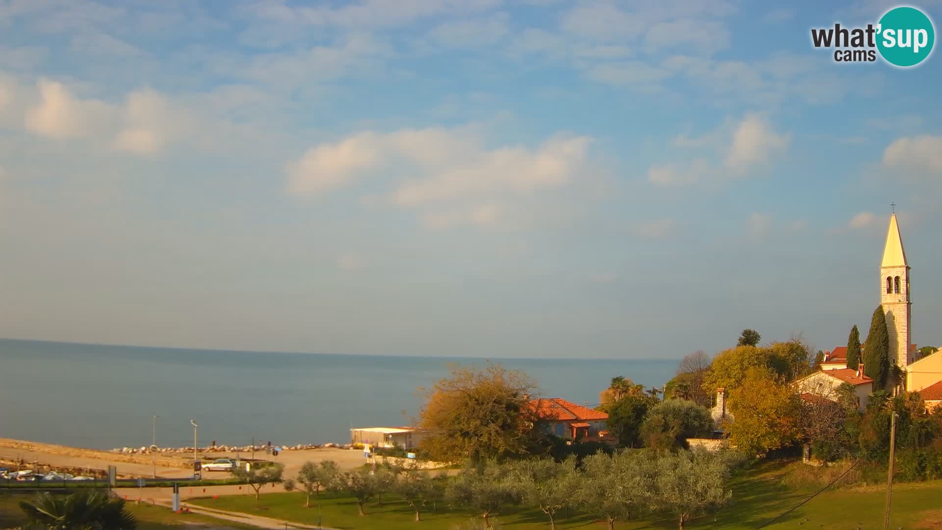 Umago Live webcam Lovrečica / San Lorenzo – Istria – Croazia