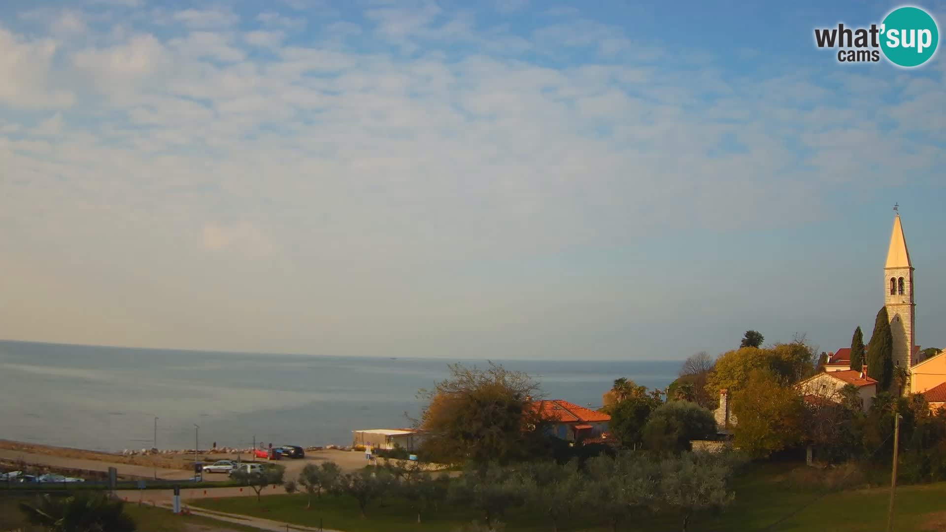 Umag Cámara web en vivo Lovrečica / San Lorenzo – Istria – Croacia