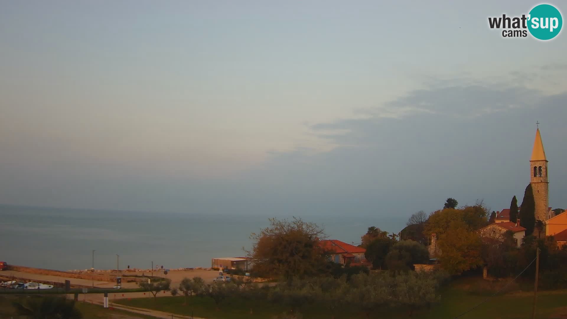 Umag Webcam uživo Lovrečica / San Lorenzo – Istra – Hrvatska