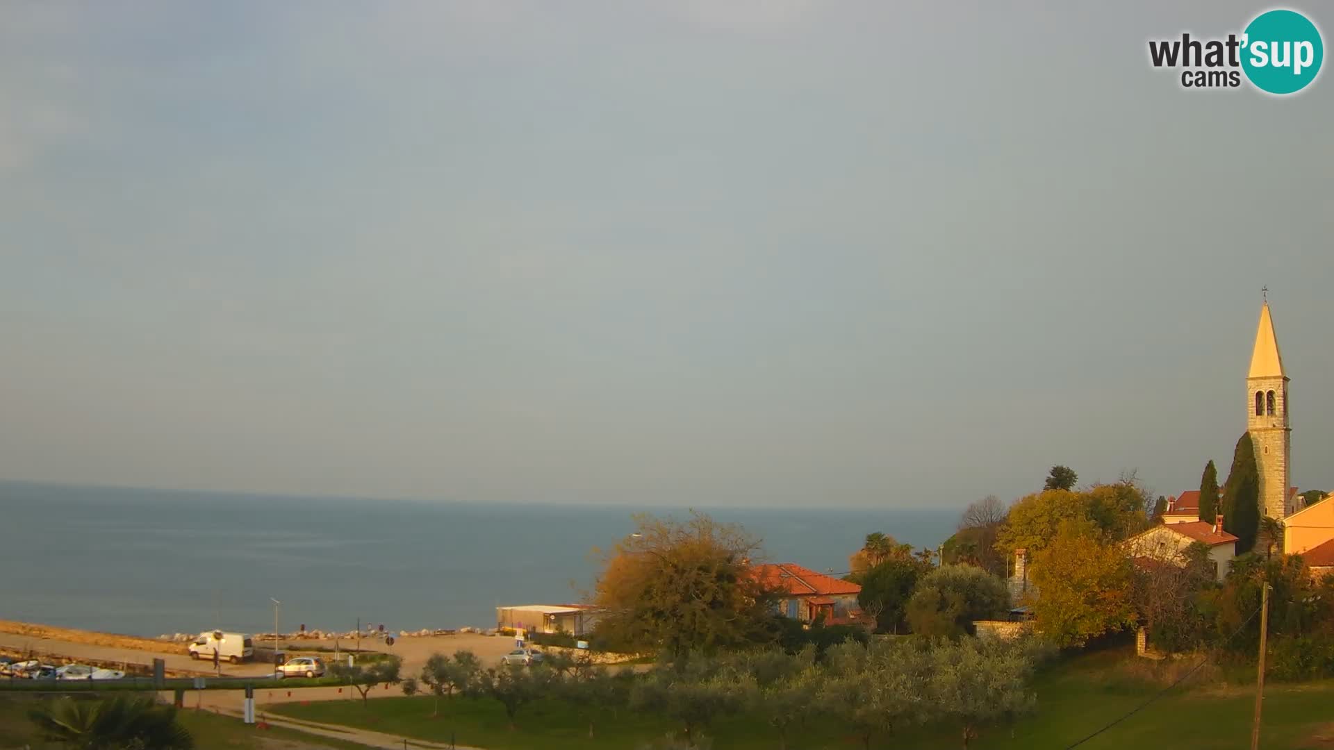 Umag spletna kamera Lovrečica – Istra – Hrvaška