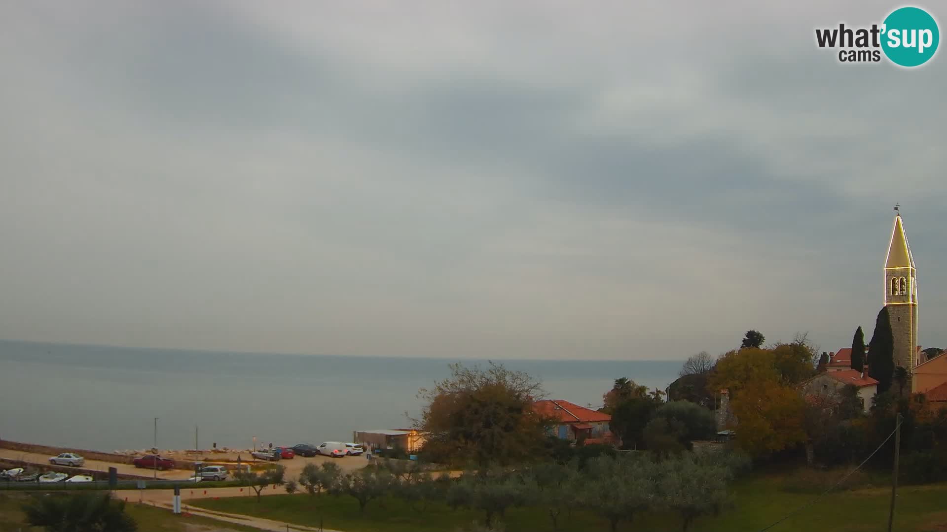 Umag spletna kamera Lovrečica – Istra – Hrvaška