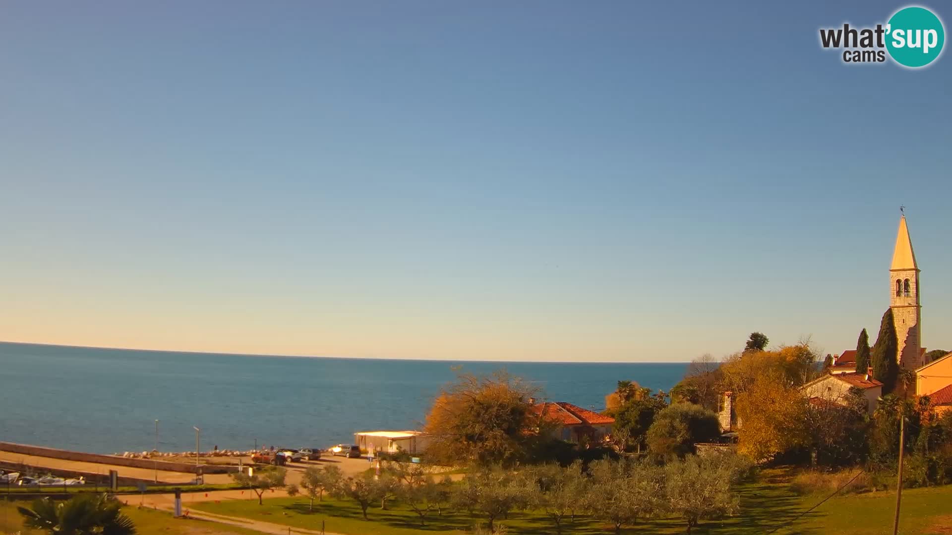 Umag Live Webcam Lovrečica / San Lorenzo – Istrien – Kroatien