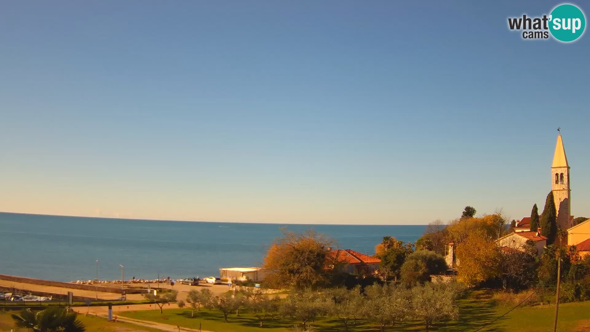 Umag Live Webcam Lovrečica / San Lorenzo – Istrien – Kroatien