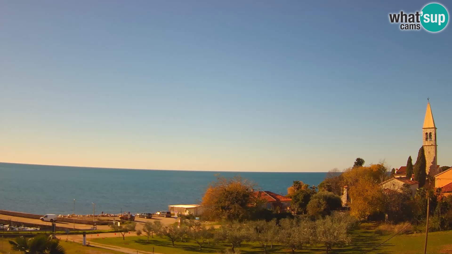 Umago Live webcam Lovrečica / San Lorenzo – Istria – Croazia