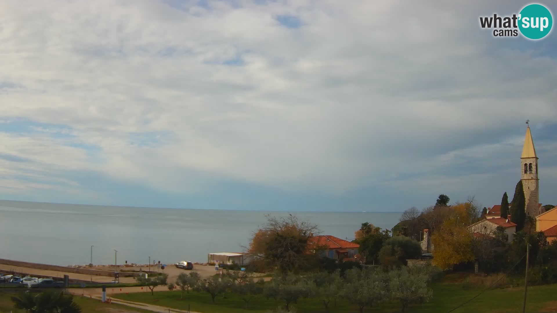 Umag spletna kamera Lovrečica – Istra – Hrvaška